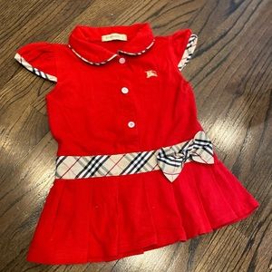 Burberry baby dress